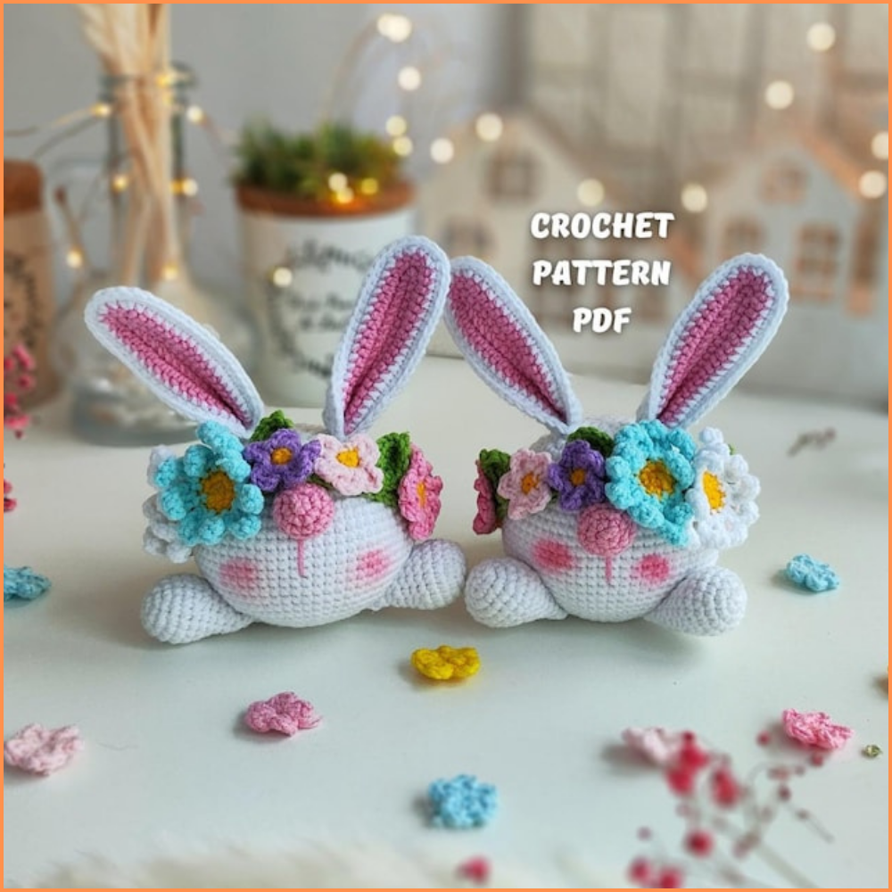 Crochet patterns Spring bunny